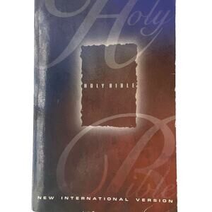 The Holy Bible NIV 1984 Softcover Printed USA International Bible Society